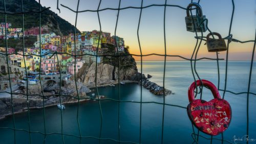 Locked in Manarola